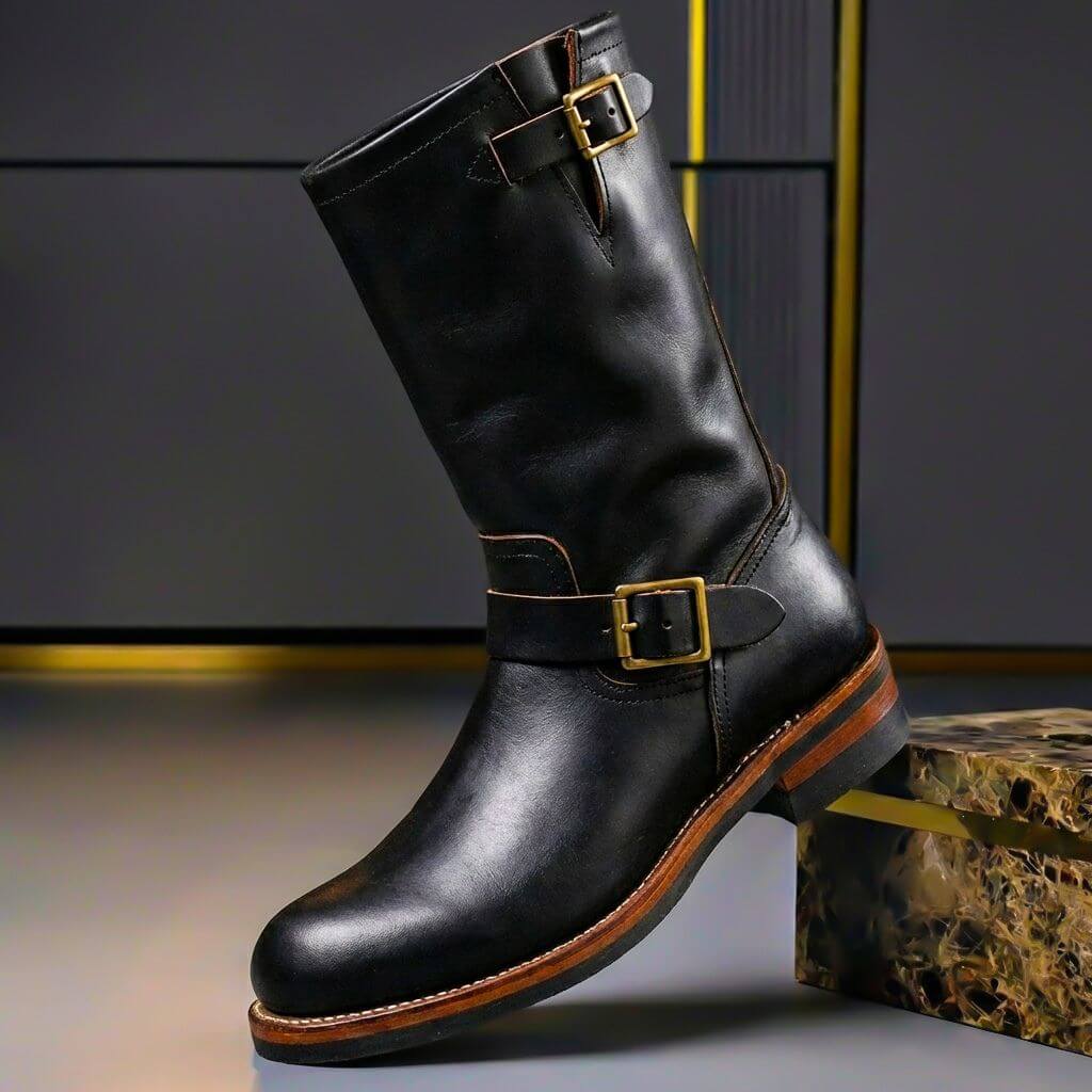 LIAM™ | Bancroft Vintage Leather Boots