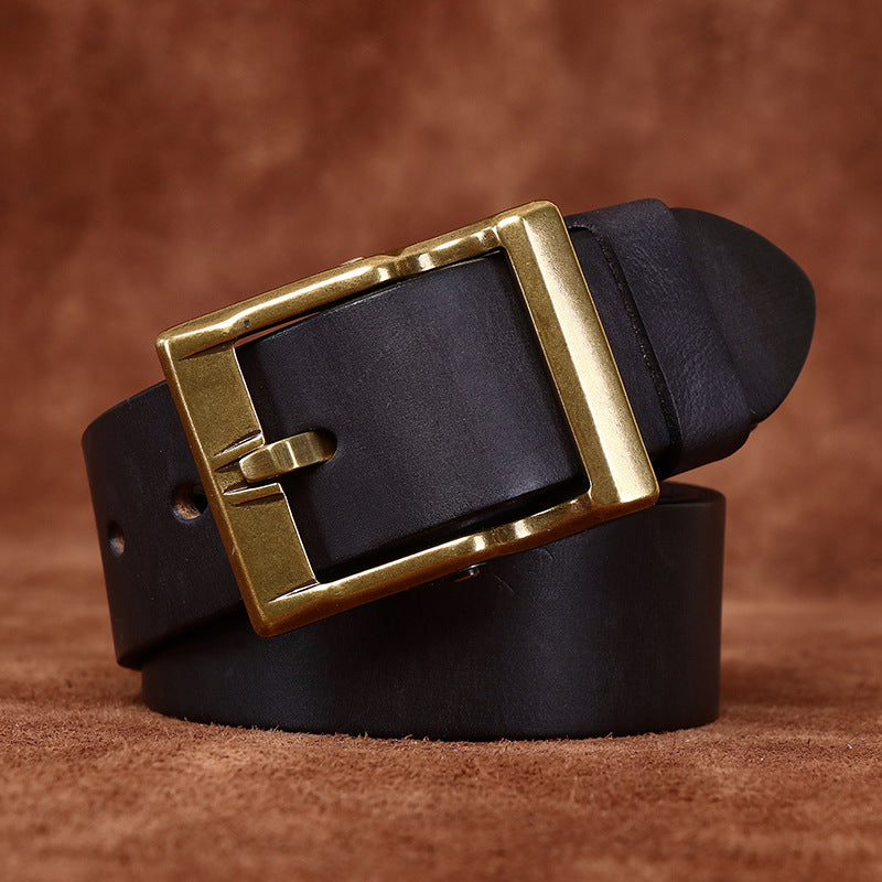 LIAM™ | Vintage Distressed Leather Belt