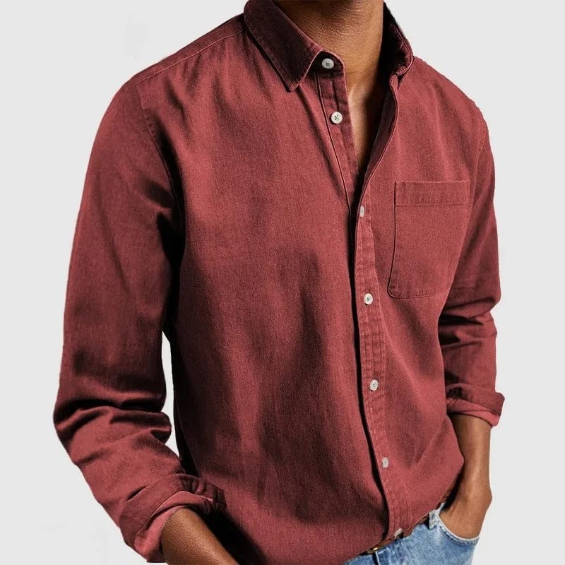 LIAM™ | BUTTONED POLO SHIRT