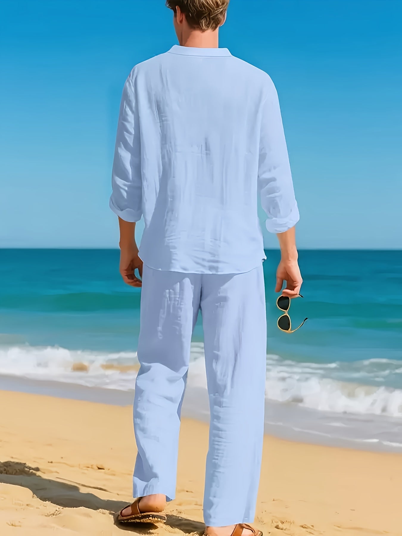LIAM™ | Men's Coords Woven Linen