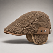 LIAM™ | Thornton Herringbone Driving Cap