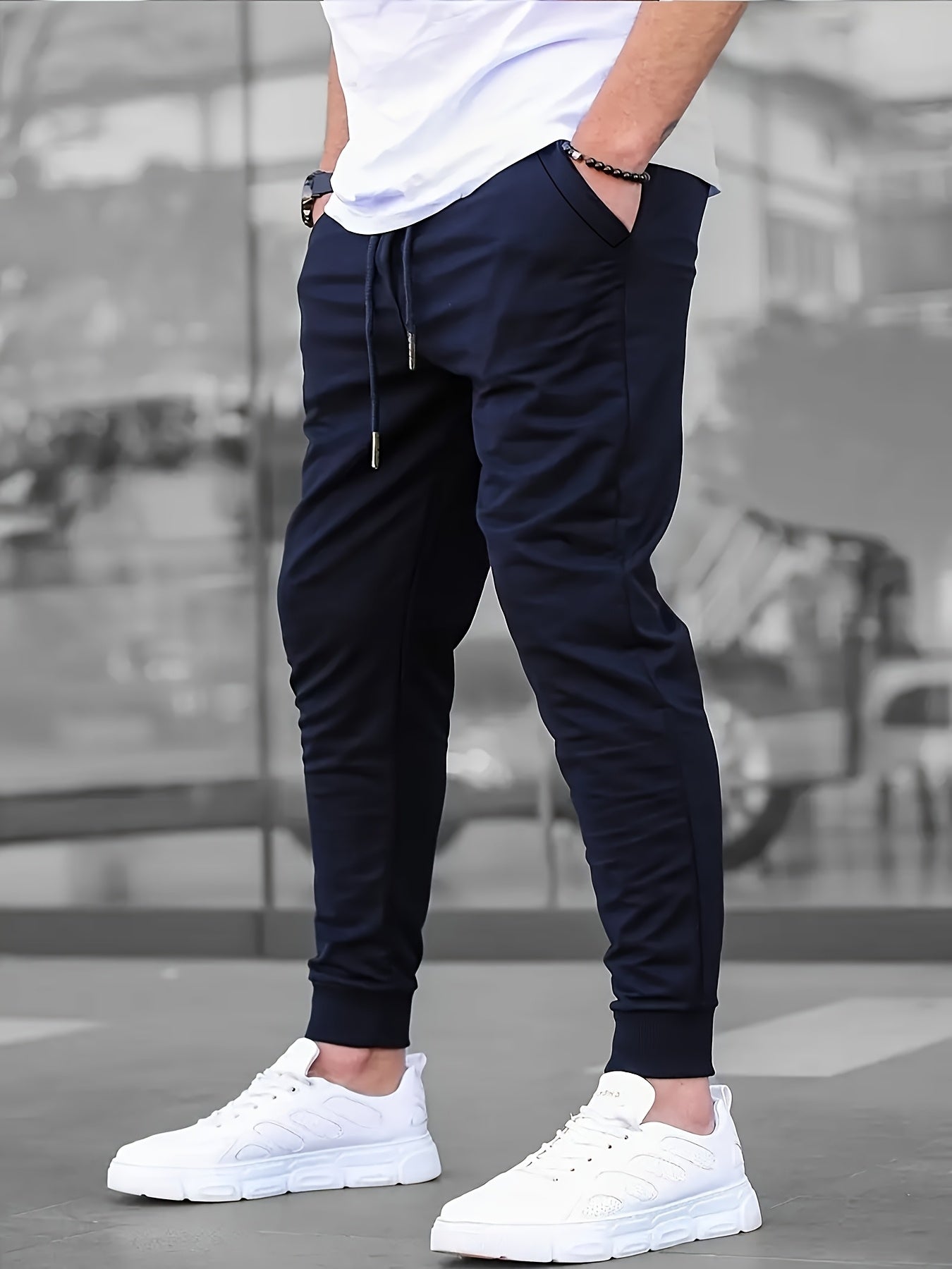LIAM™ | Men's Multi-Pocket Knit Joggers
