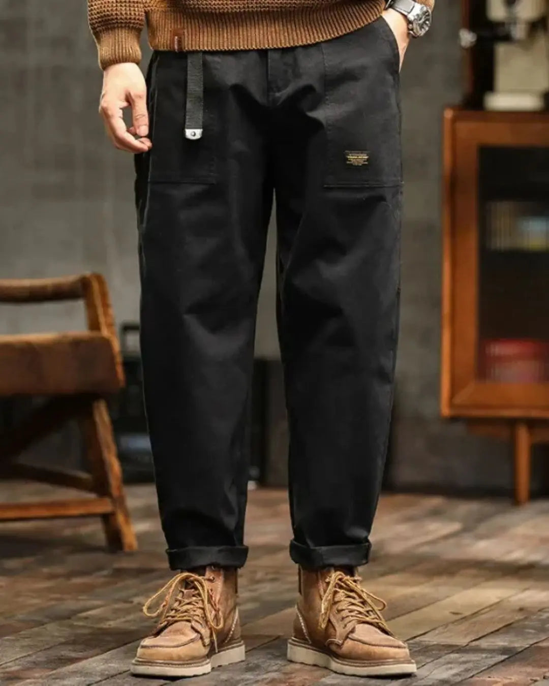 LIAM™ | Panel Cargo Pants