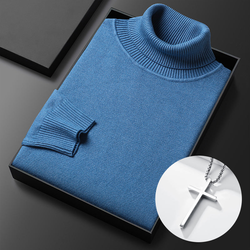 LIAM™ | Men's Solid-Color Premium Turtleneck Sweater