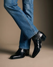 LIAM™ | Umberto Leather Harness Boot