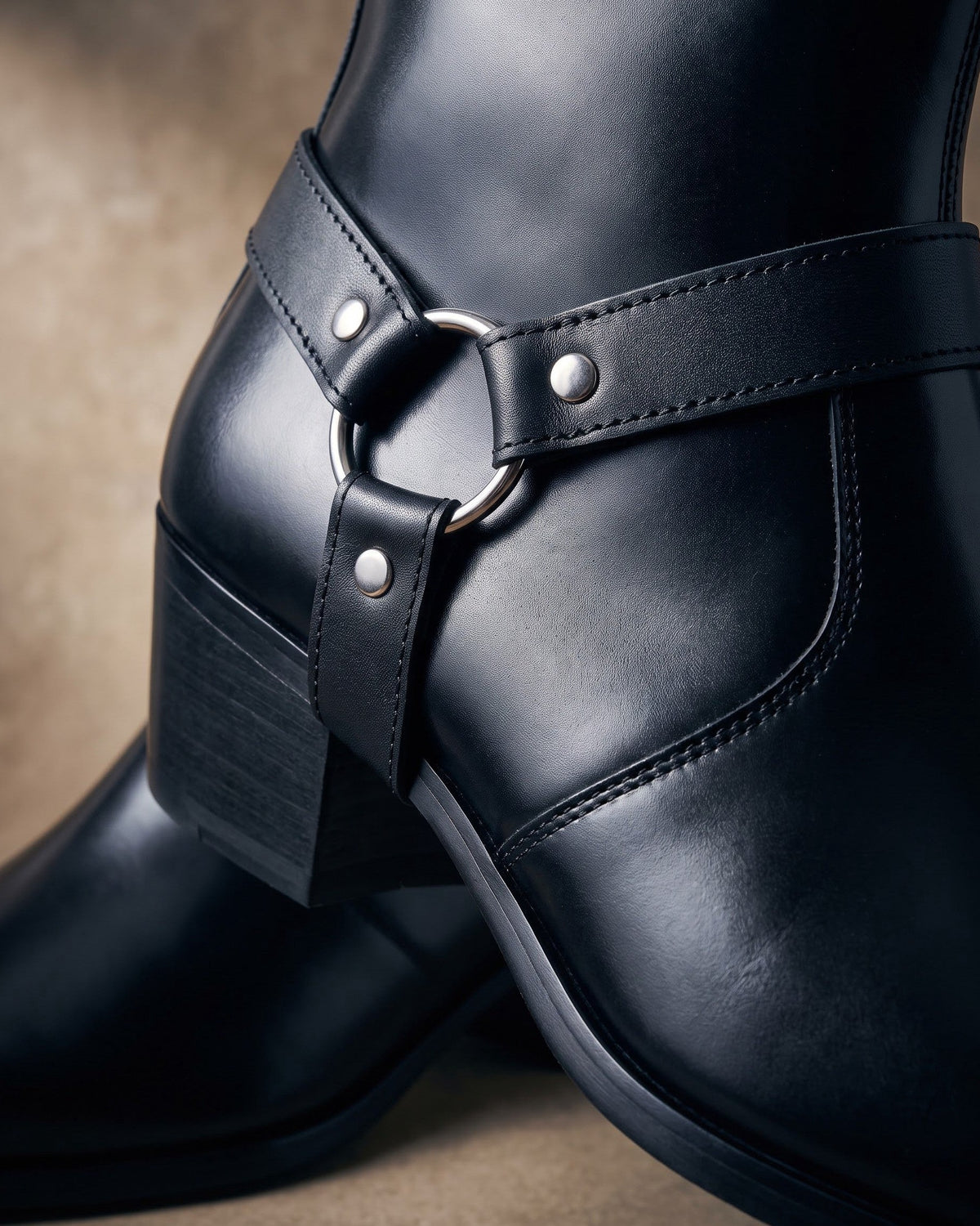 LIAM™ | Umberto Leather Harness Boot