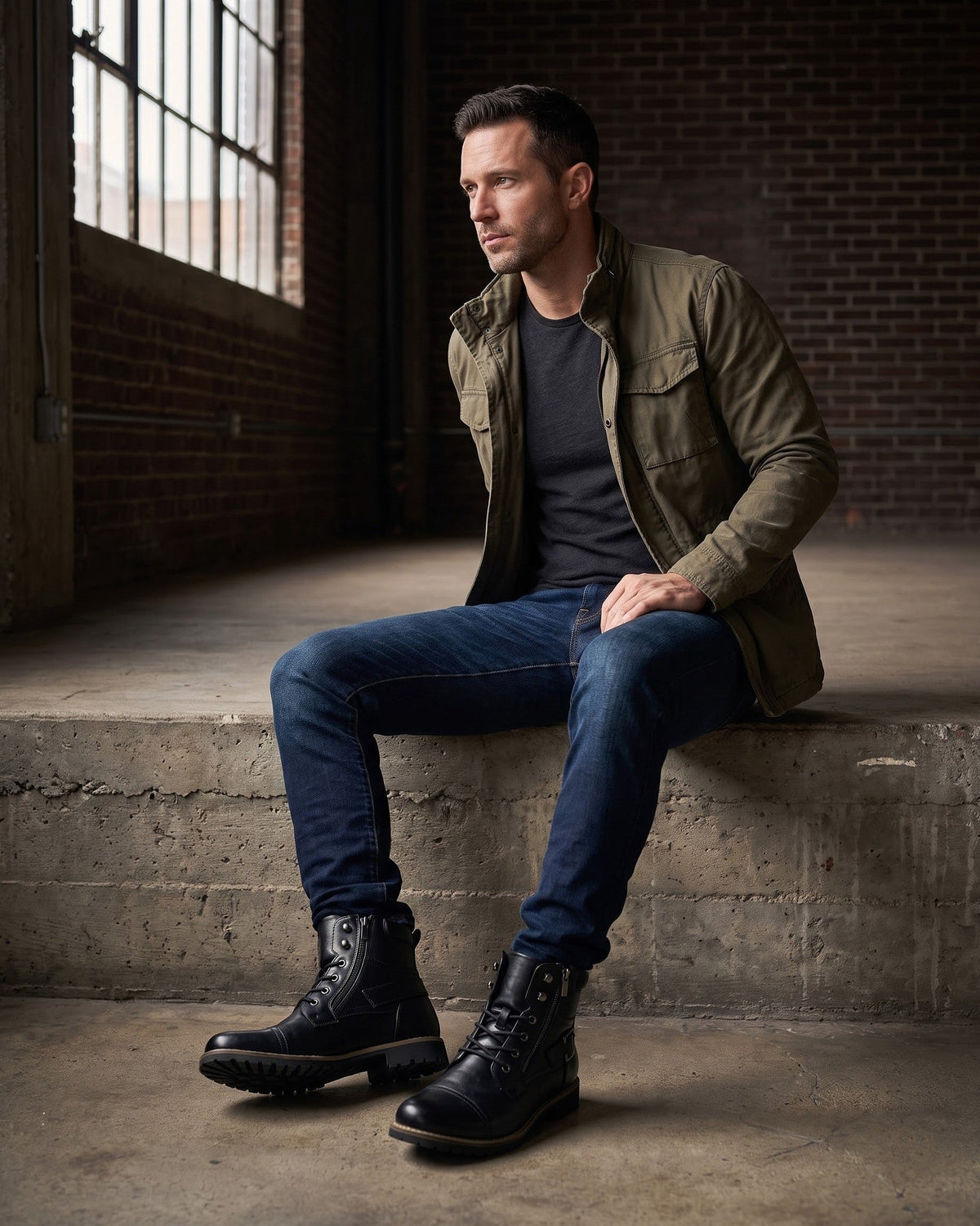 LIAM™ | Elios Leather Boots