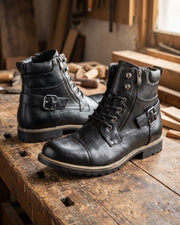 LIAM™ | Elios Leather Boots