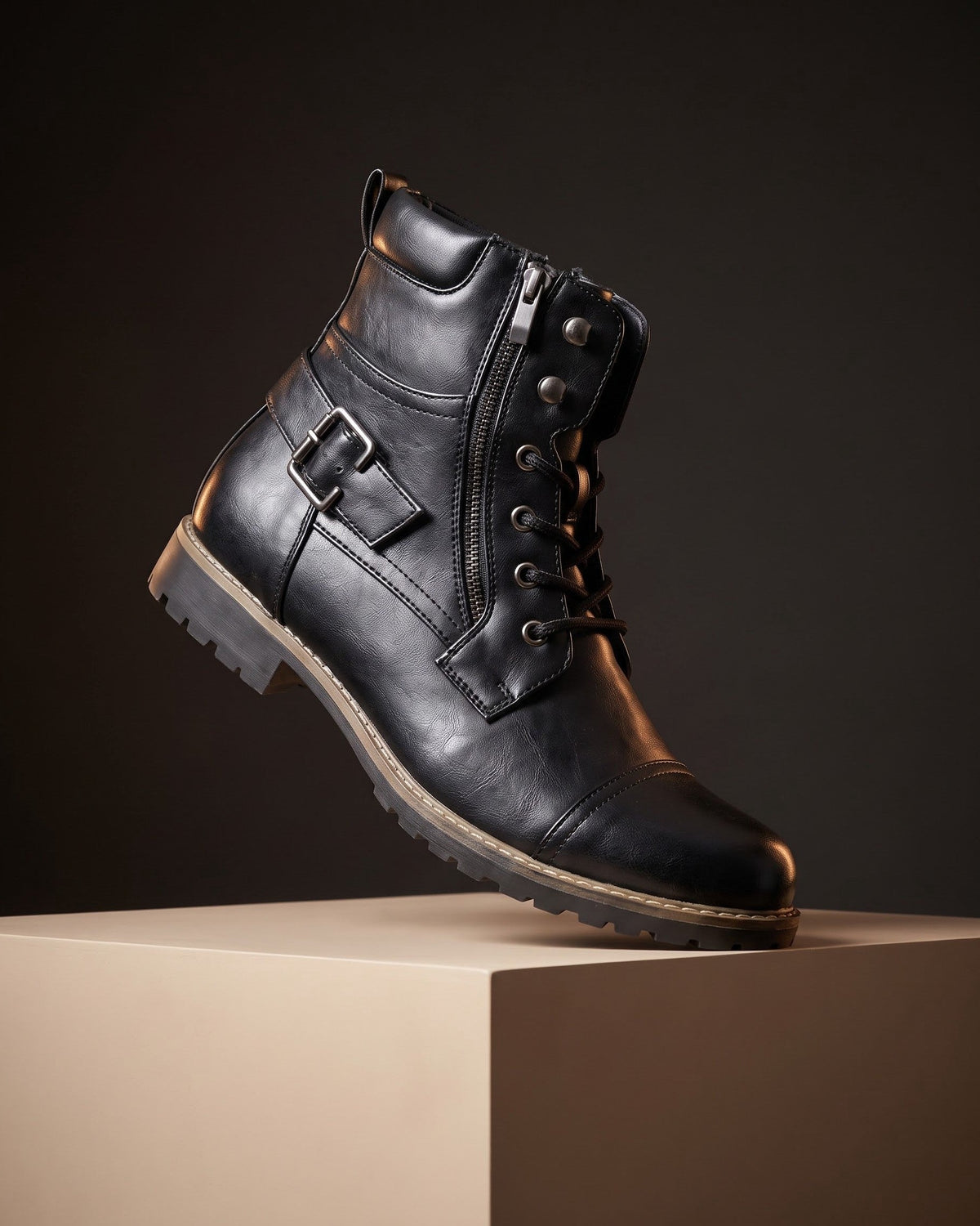 LIAM™ | Elios Leather Boots