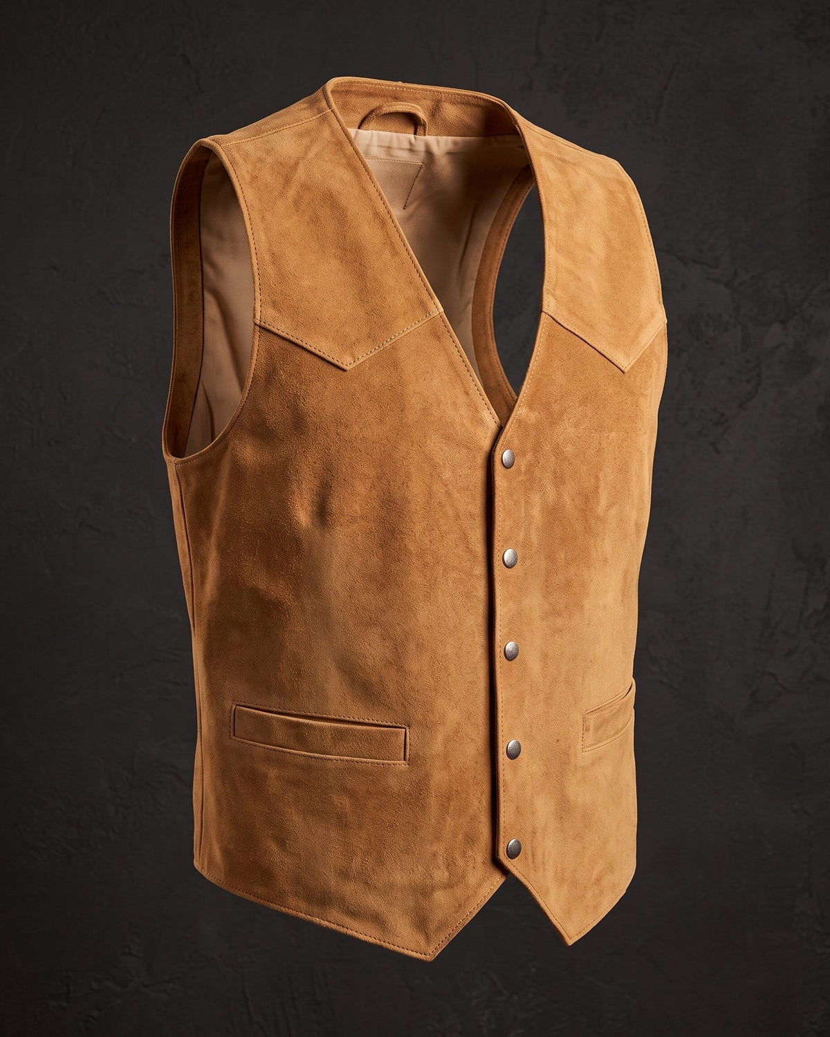 LIAM™ | Brushed Suede Look Vest
