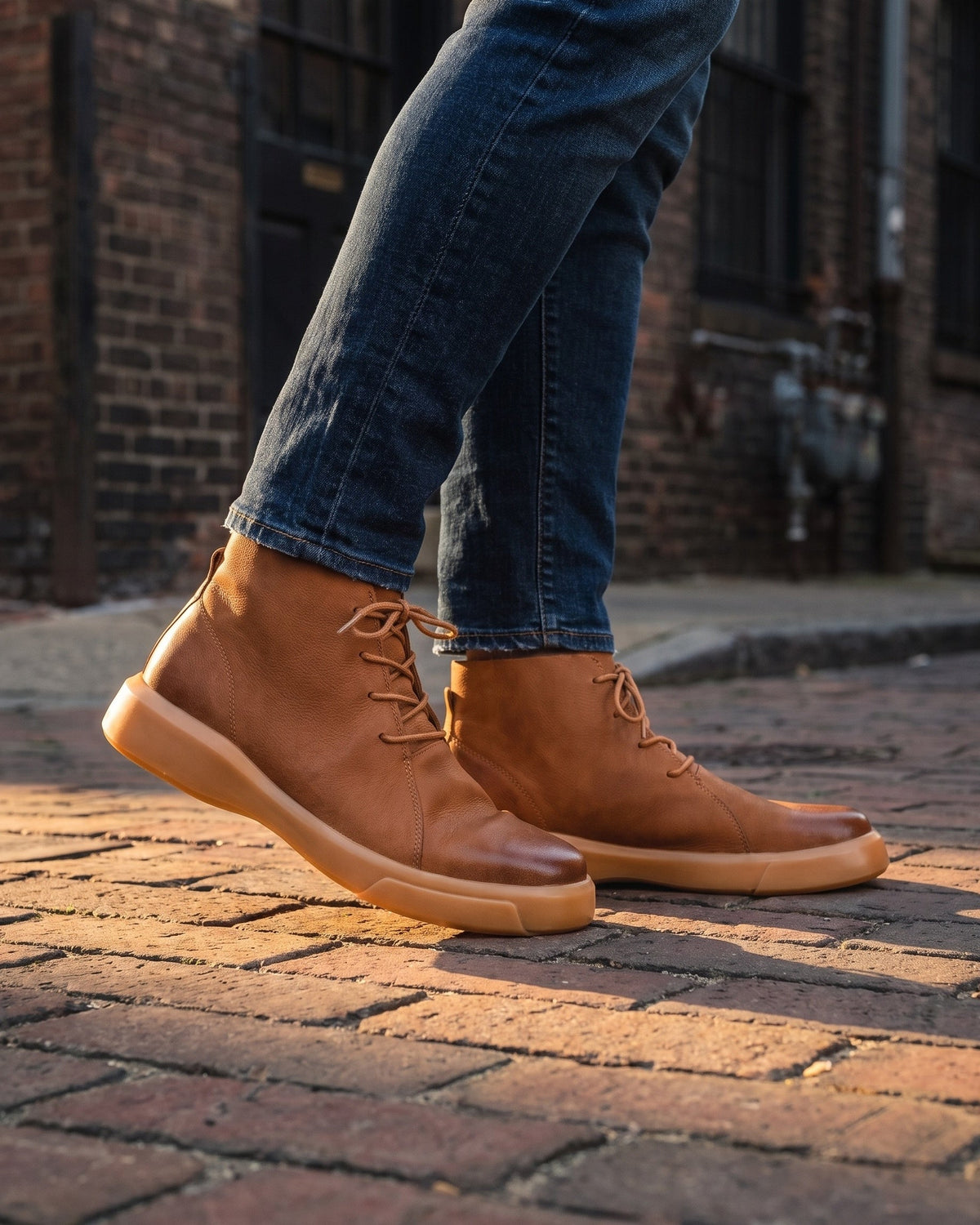 LIAM™ | Fabian Leather Chukka Boot