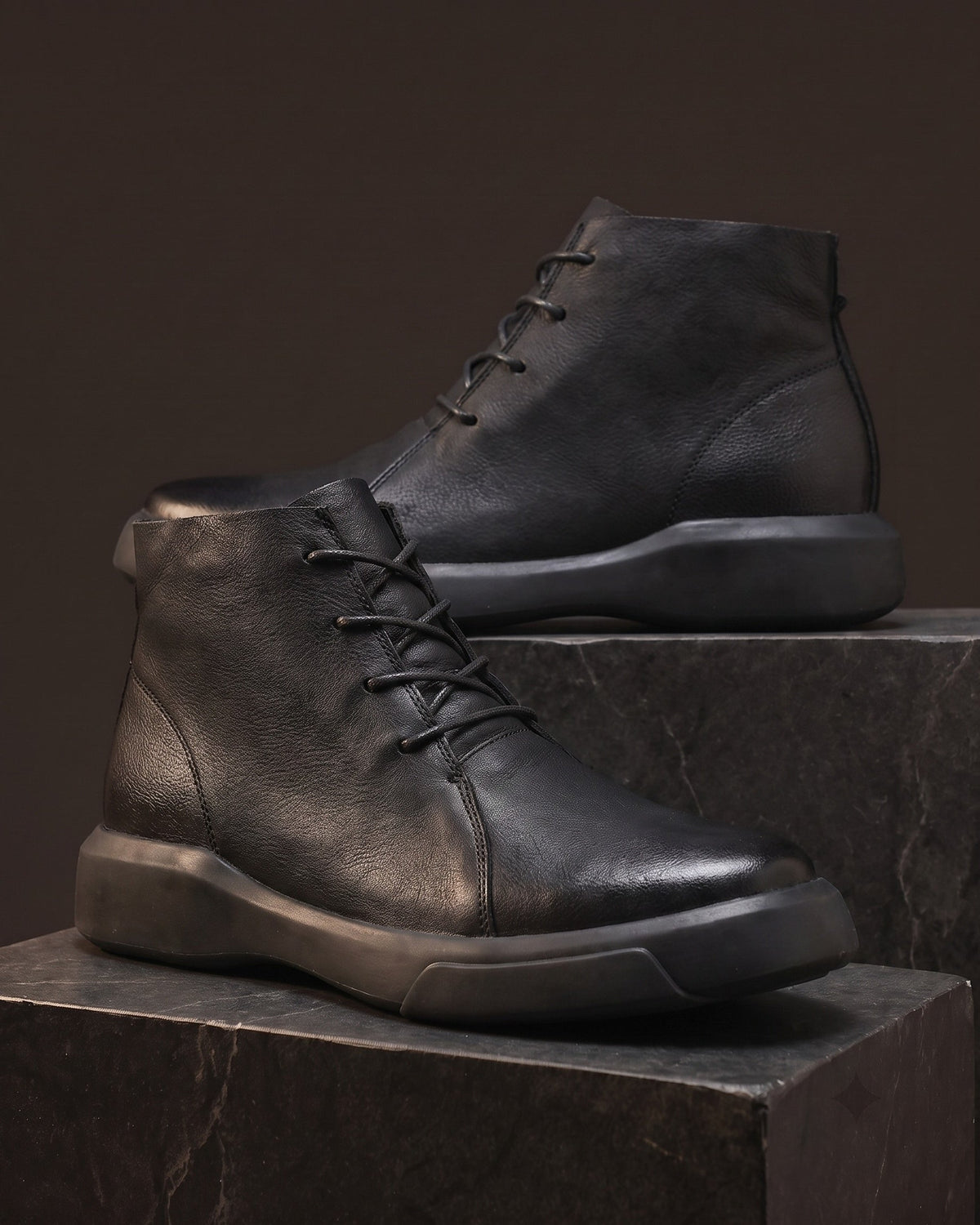 LIAM™ | Fabian Leather Chukka Boot