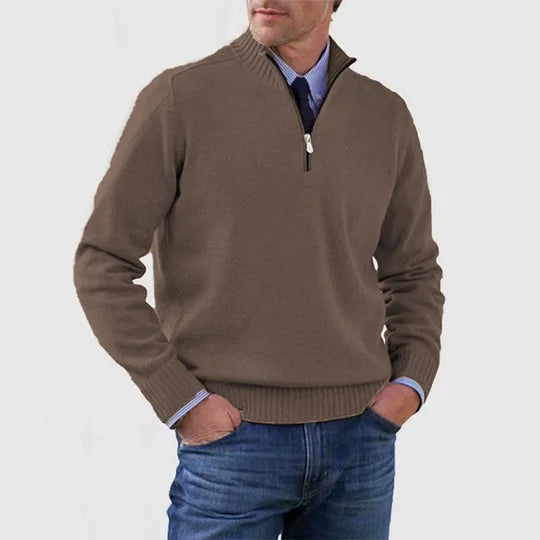 LIAM™ | CASUAL HALF-ZIP SWEATER