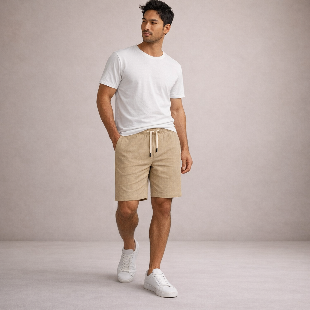 LIAM™ | Linen Shorts