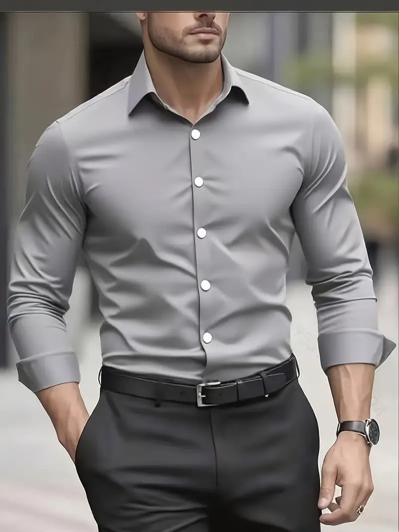 LIAM™ | LONG SLEEVE BREATHABLE SHIRT
