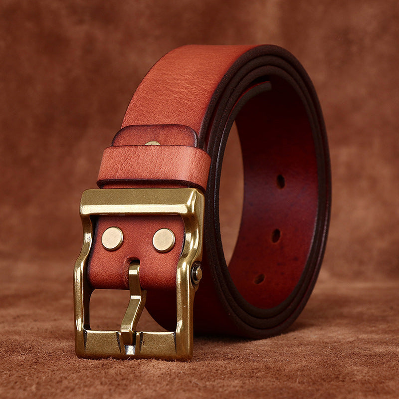 LIAM™ | Vintage Distressed Leather Belt