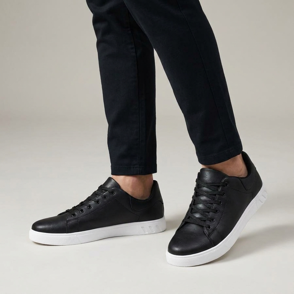 LIAM™ | Leather Trainers