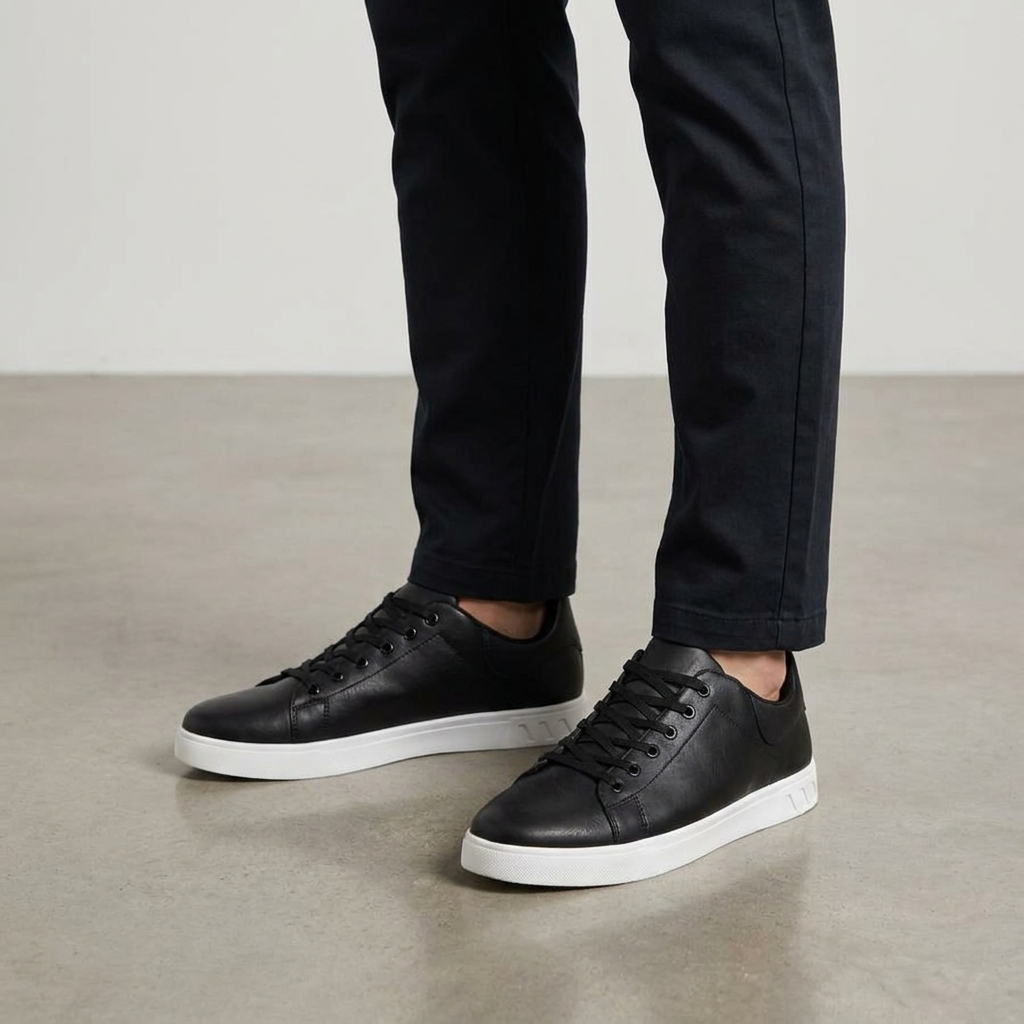 LIAM™ | Leather Trainers