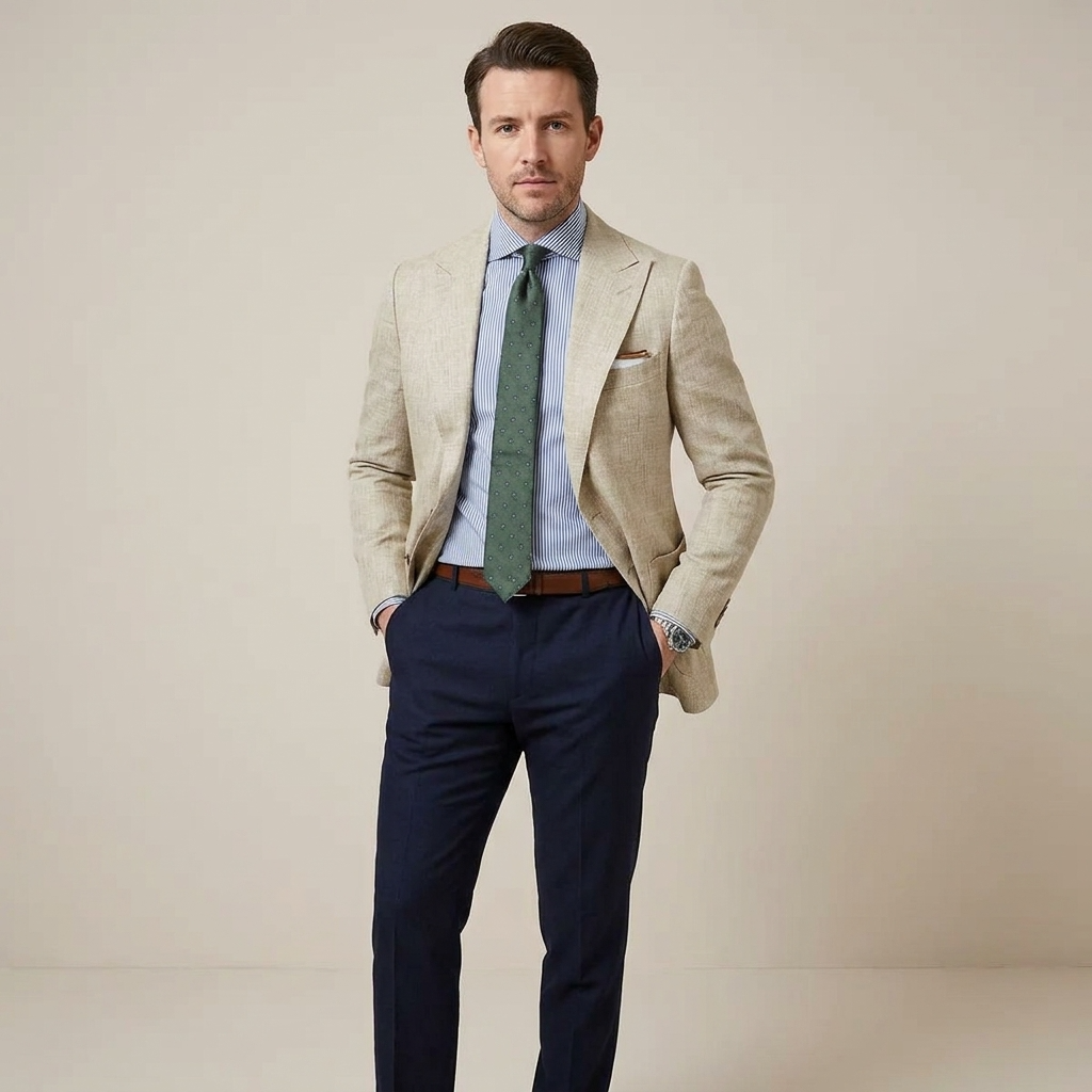 LIAM™ | Linen Blazer