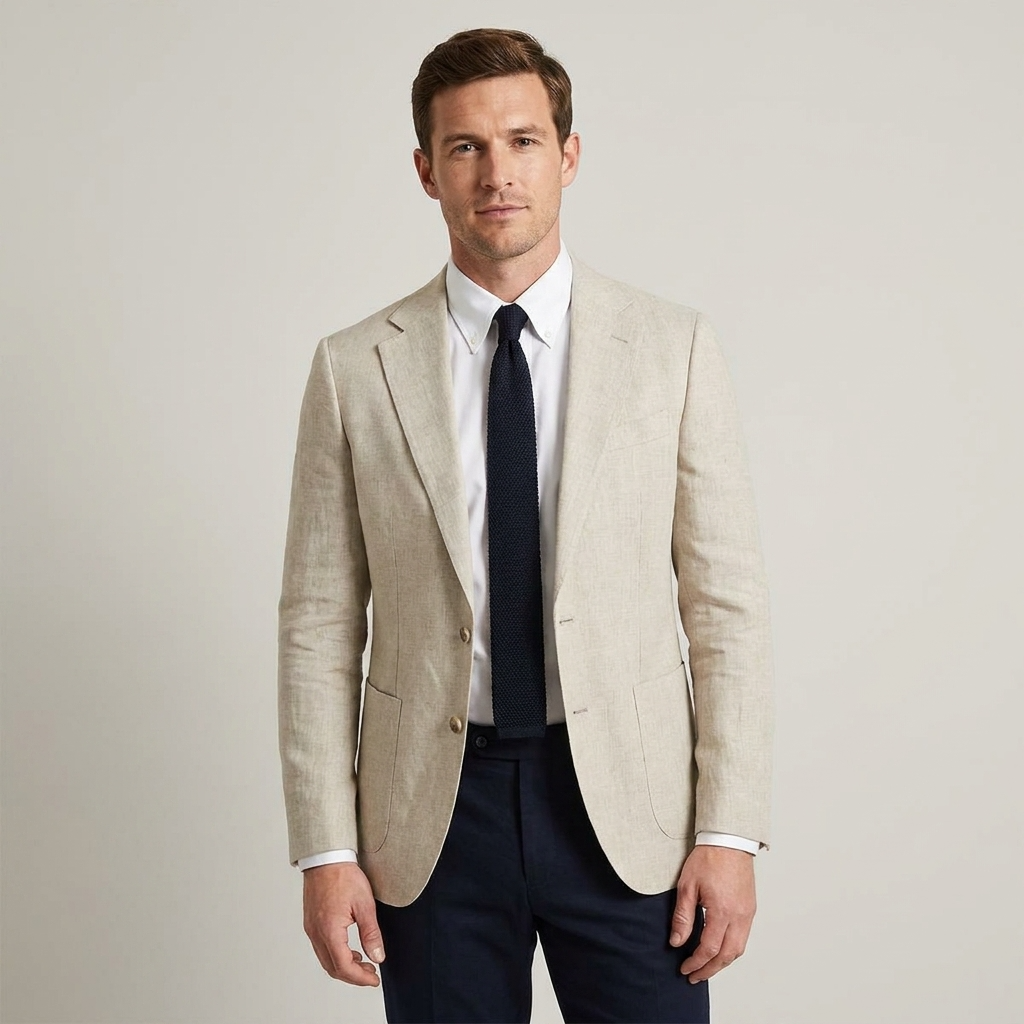 LIAM™ | Linen Blazer