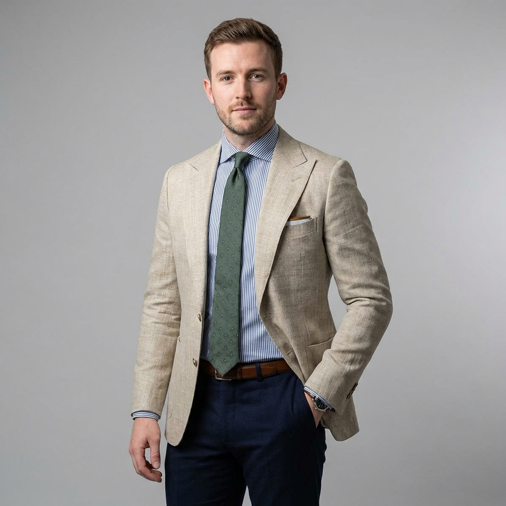 LIAM™ | Linen Blazer
