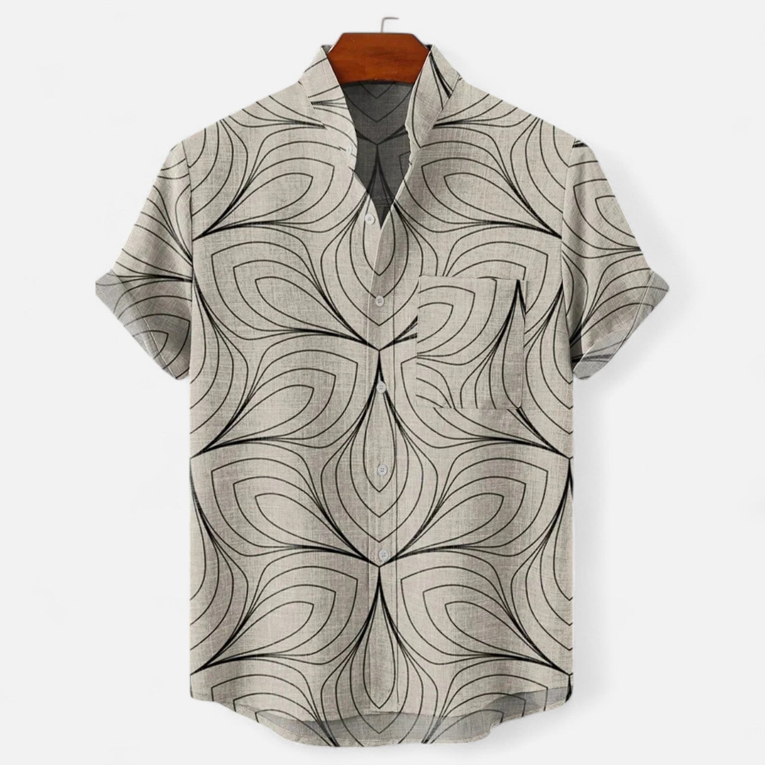 LIAM™ | Linen Camp Shirt