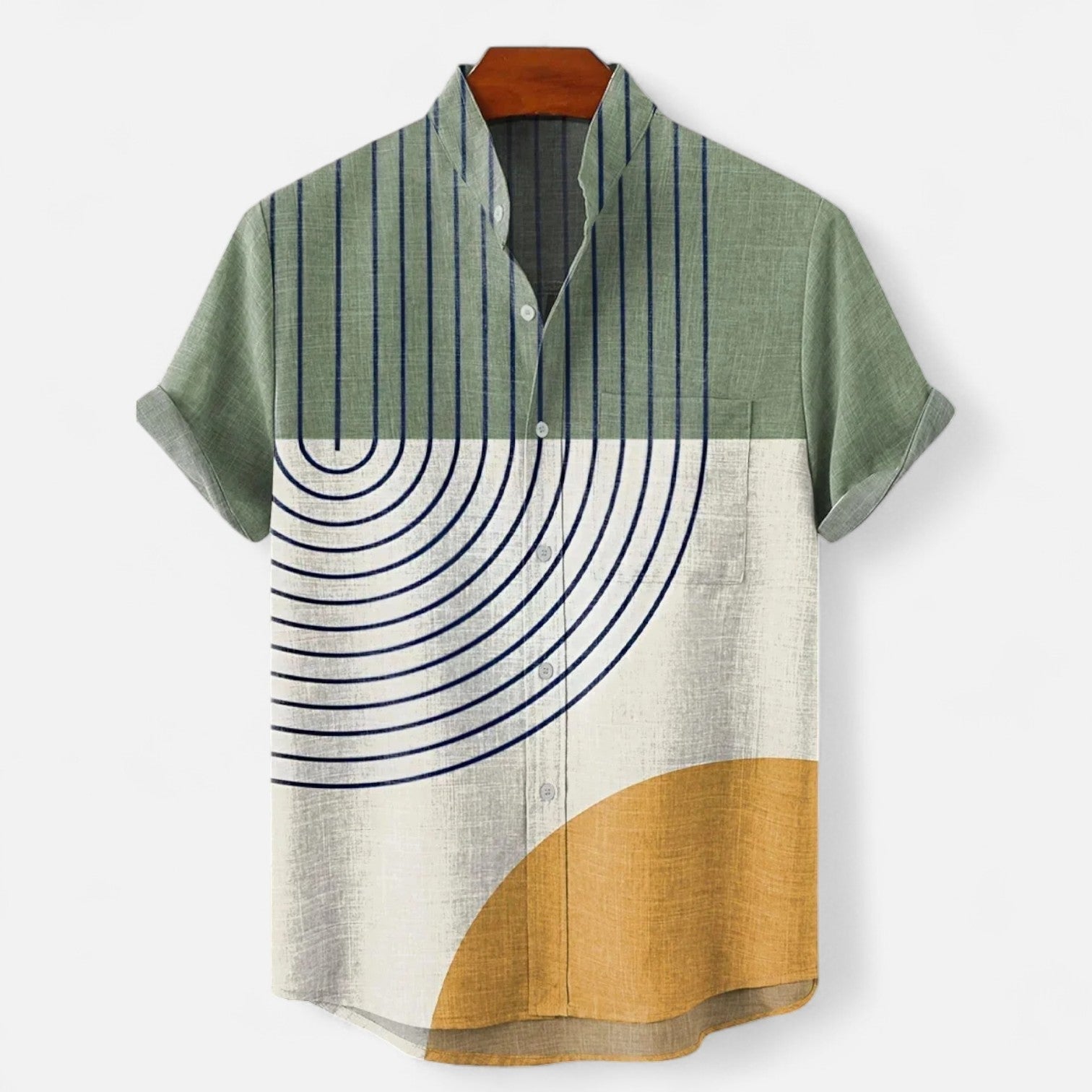 LIAM™ | Linen Camp Shirt