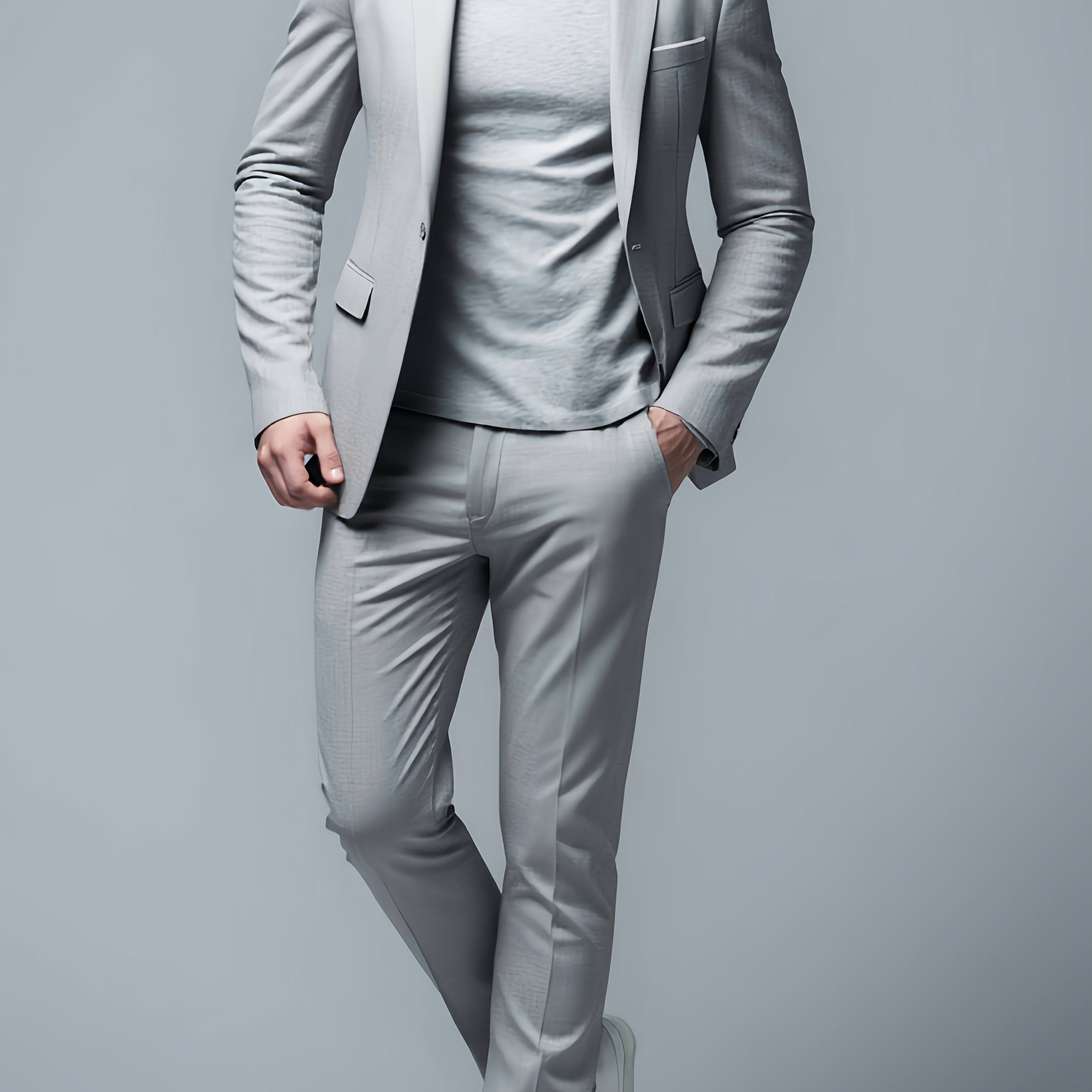 LIAM™ | Men's Stretch Two-Button Suit