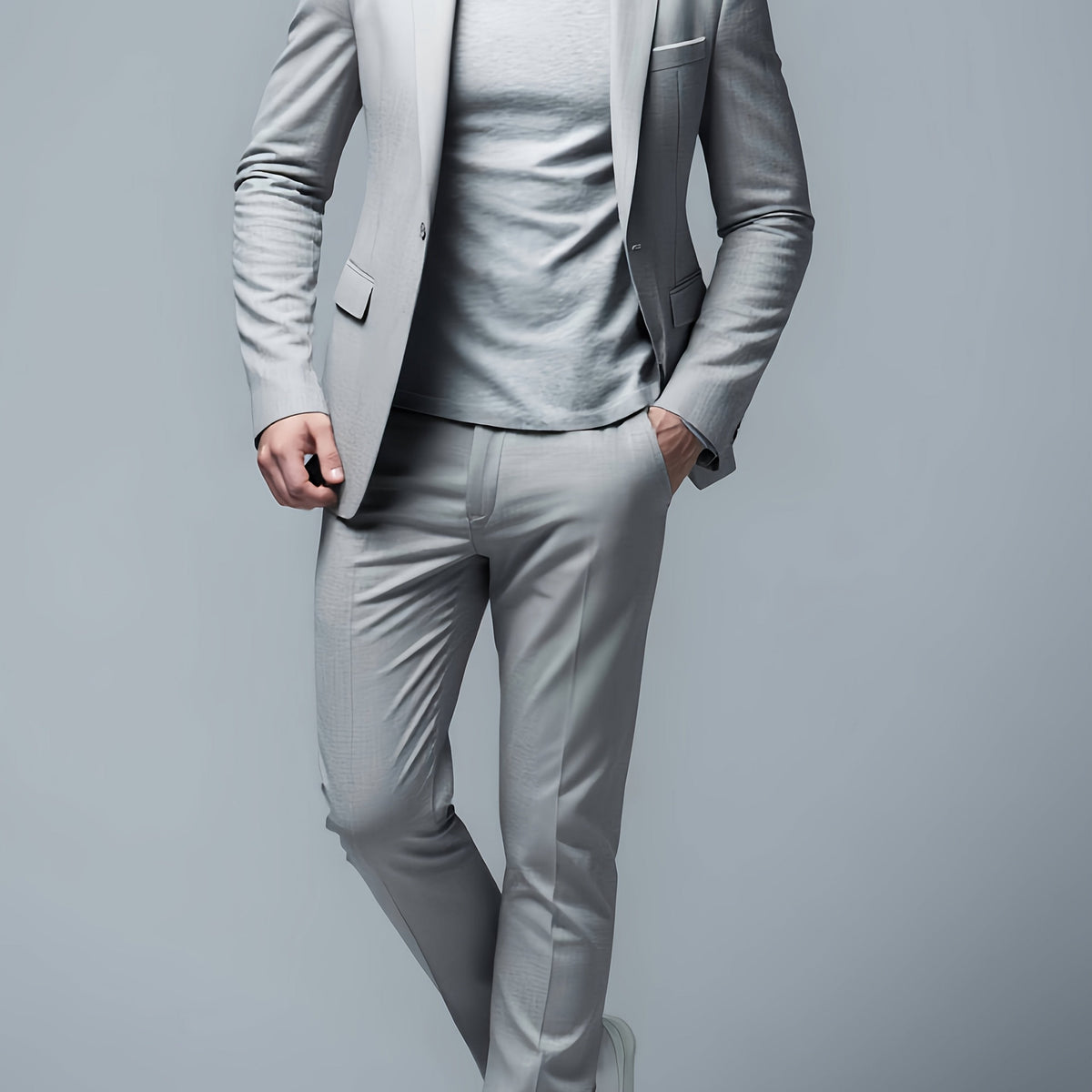 LIAM™ | Men's Stretch Two-Button Suit