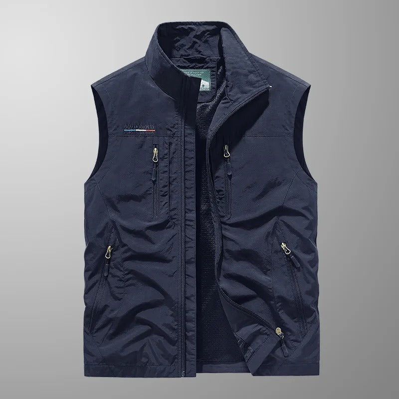 LIAM™ | Men's Nylon Zip Vest