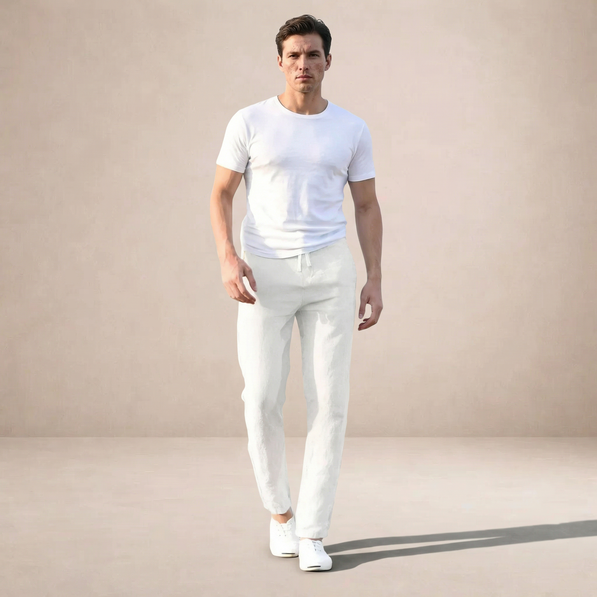 LIAM™ | Linen Trousers