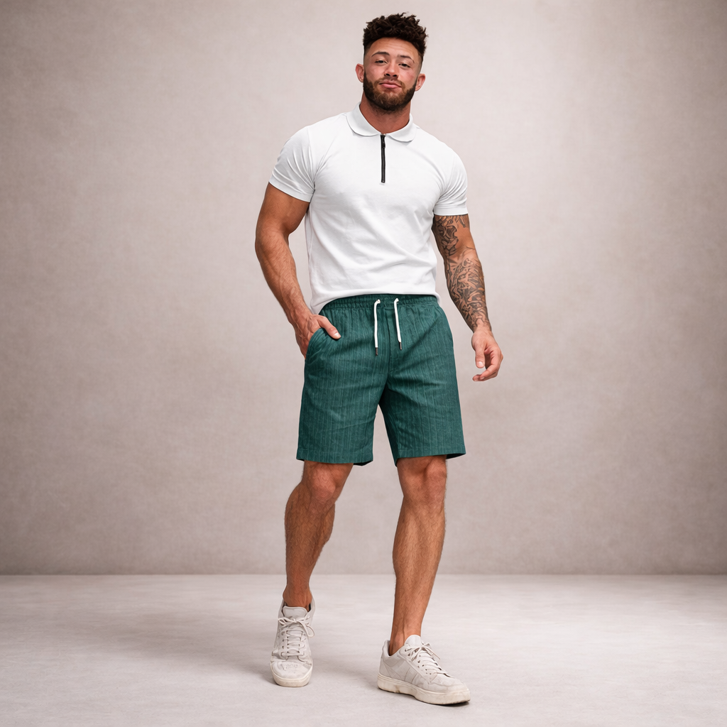 LIAM™ | Linen Shorts