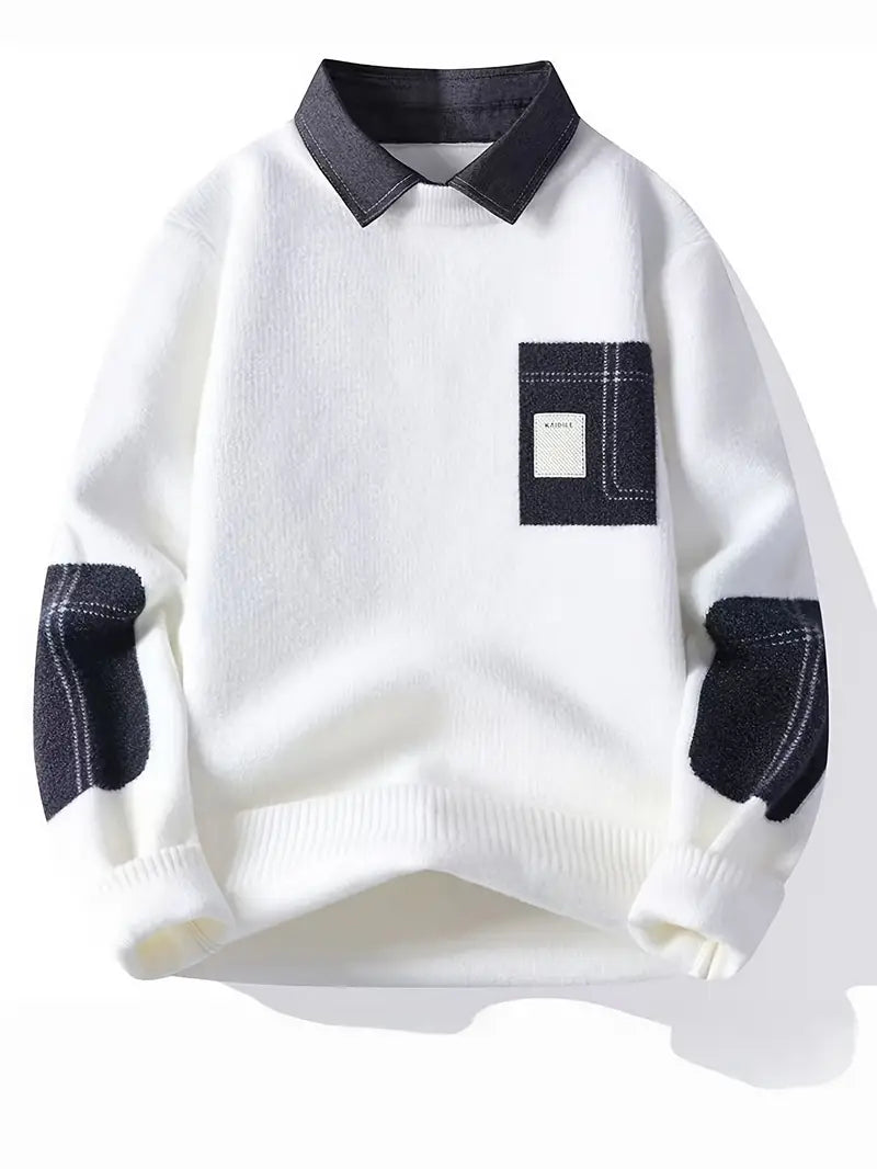 LIAM™ | Mark Houston Denim Knit