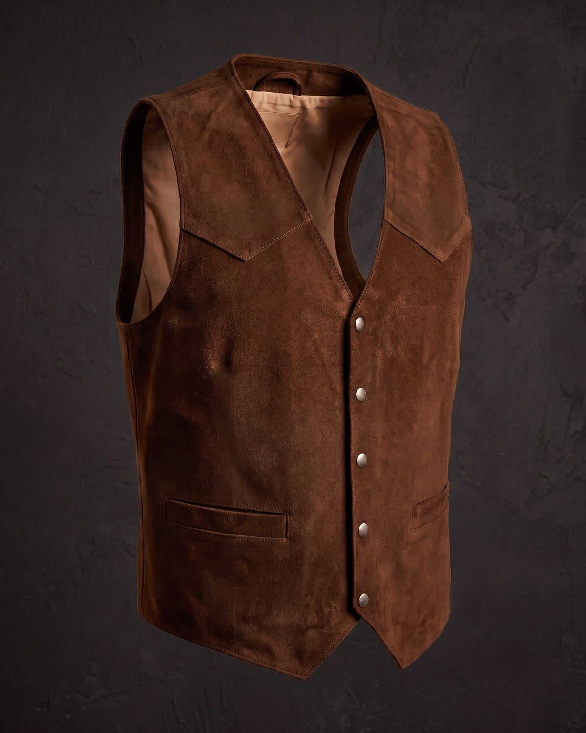 LIAM™ | Brushed Suede Look Vest