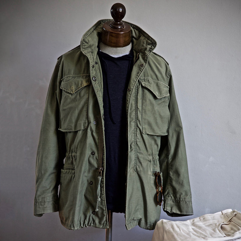 LIAM™ | Vintage-Style Men's Field Jacket – Military-Inspired
