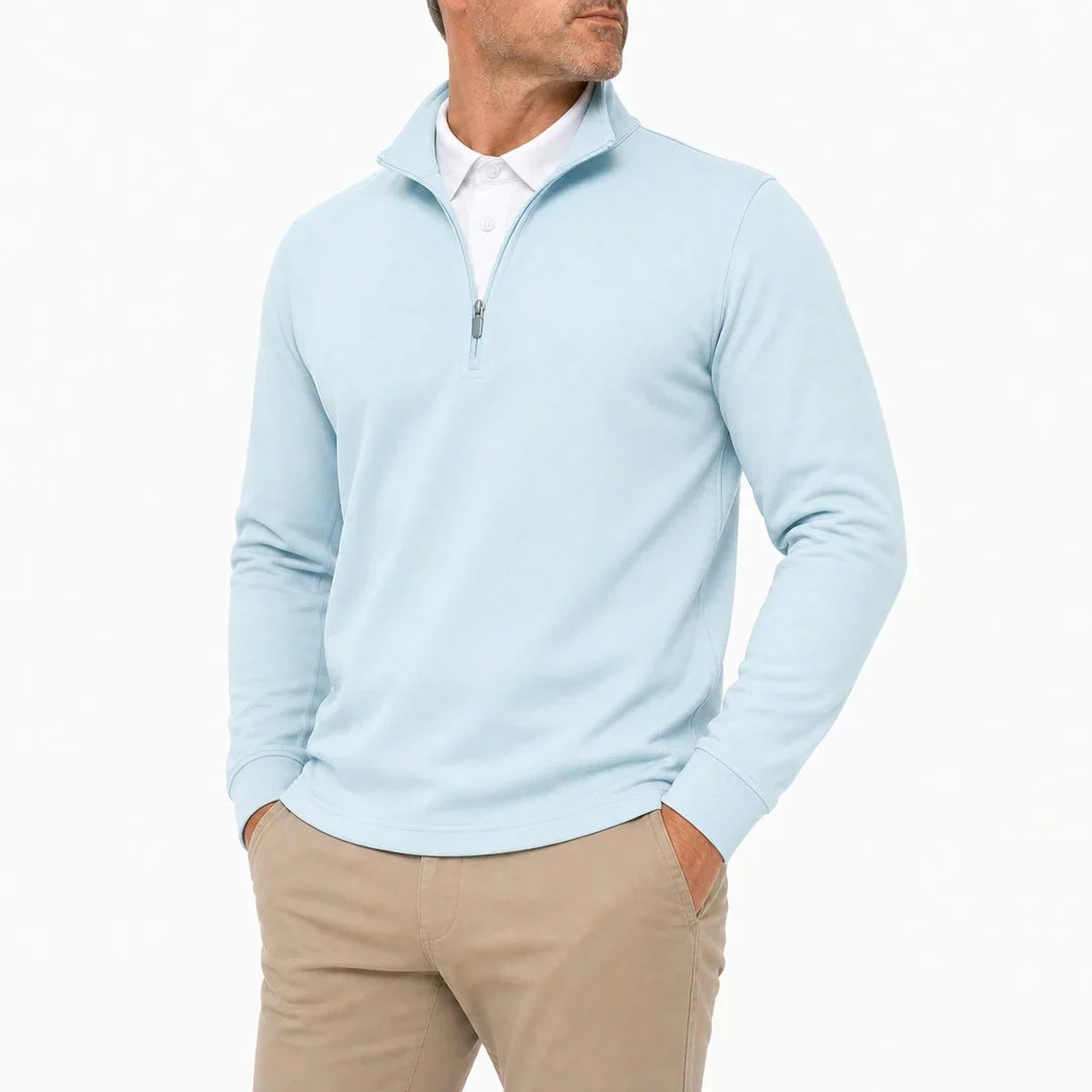 LIAM™ | Leon - Men’s Ultra-Comfortable 2-in-1 Quarter-Zip