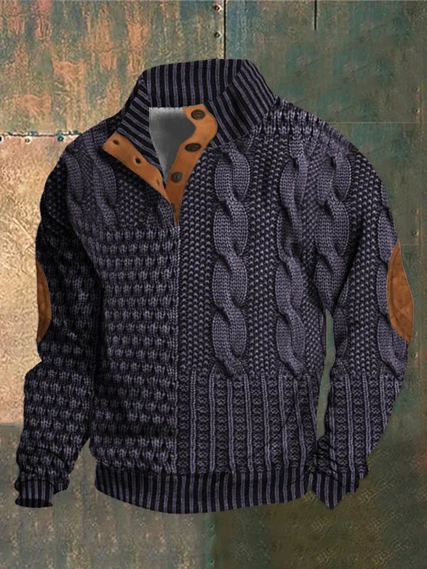 LIAM™ | RETRO PRINTED SWEATER