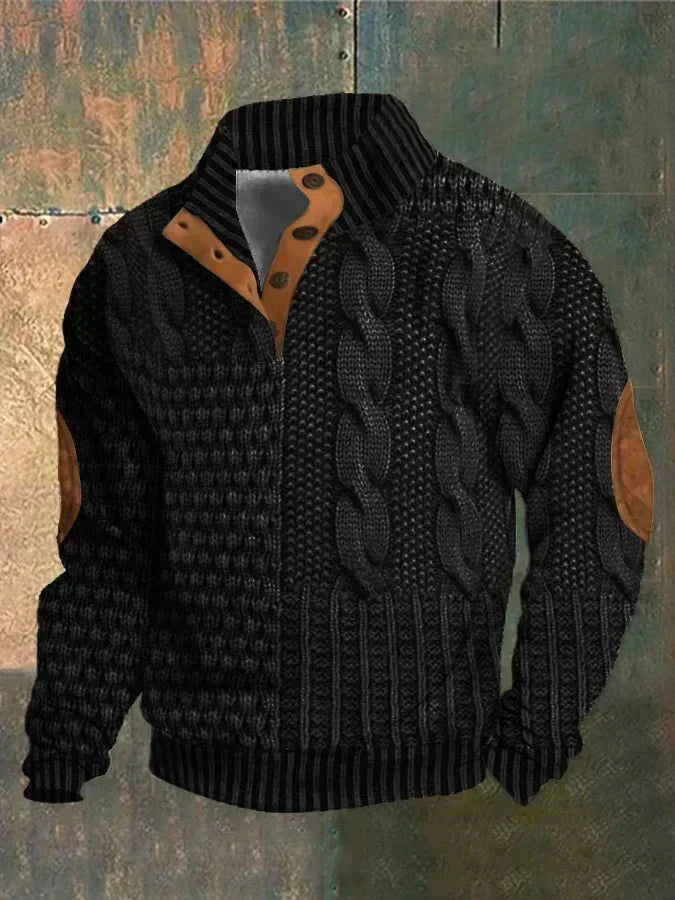 LIAM™ | RETRO PRINTED SWEATER