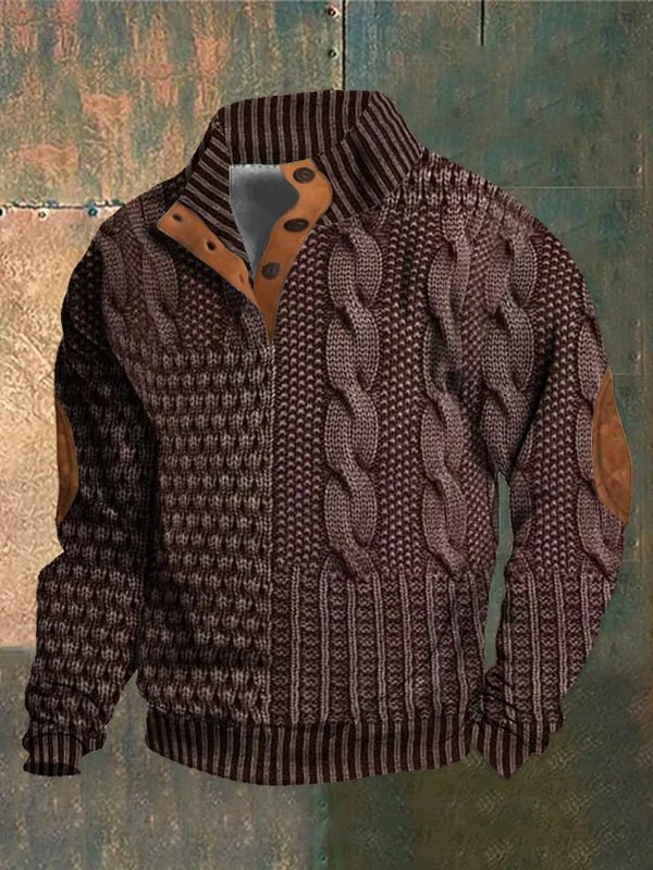 LIAM™ | RETRO PRINTED SWEATER