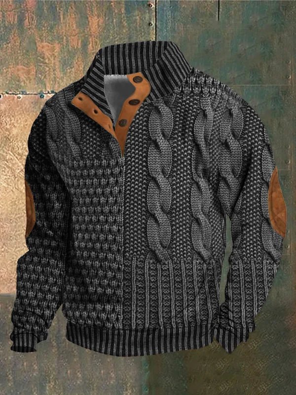 LIAM™ | RETRO PRINTED SWEATER