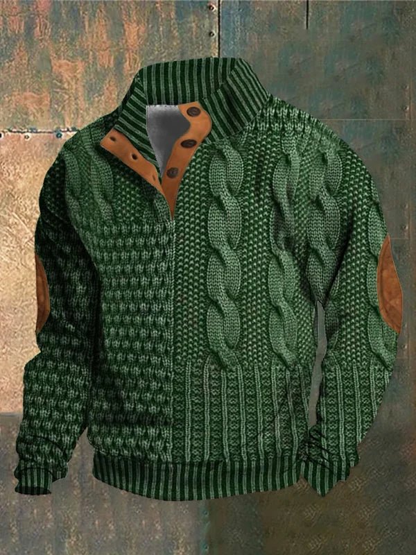 LIAM™ | RETRO PRINTED SWEATER