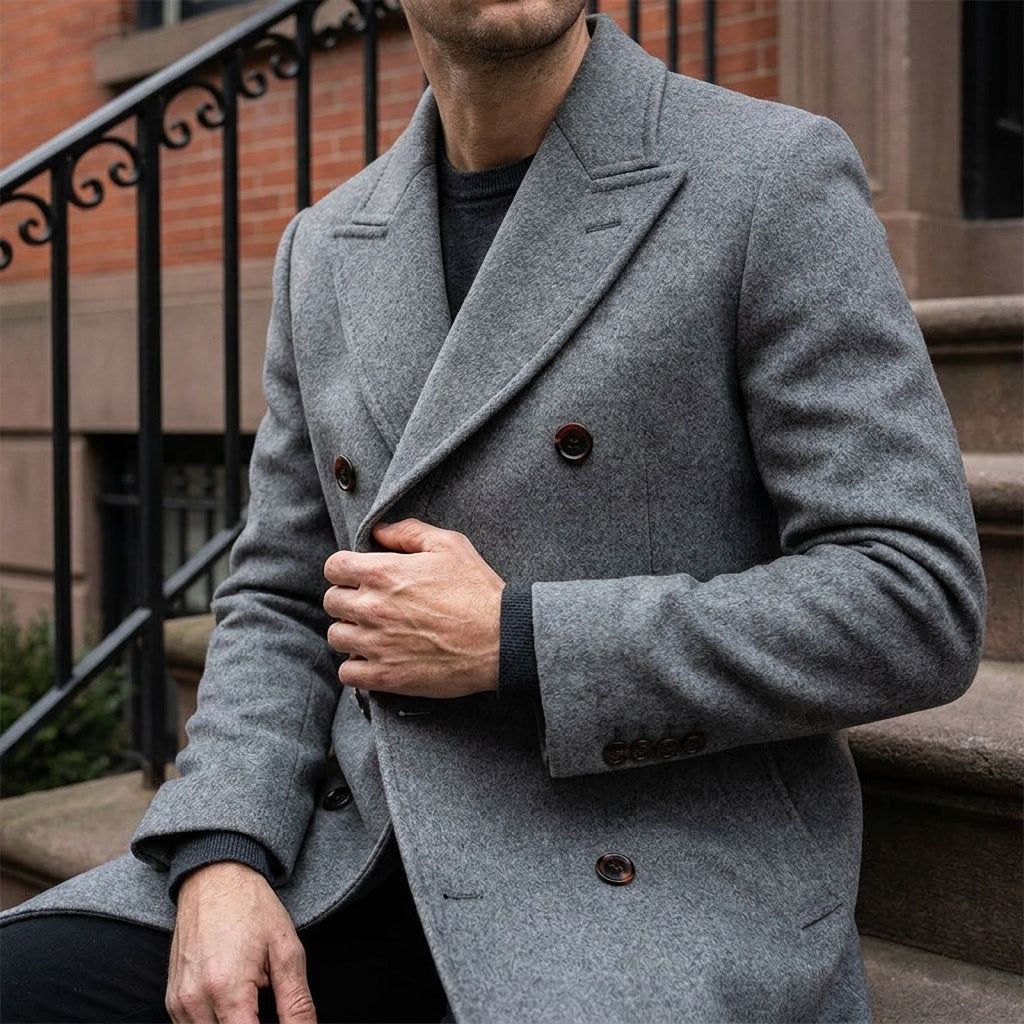 LIAM™ | Rothwell Wool Overcoat