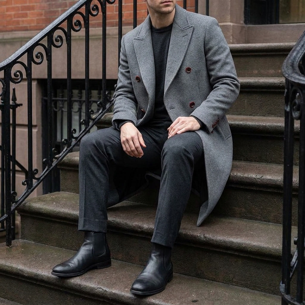 LIAM™ | Rothwell Wool Overcoat