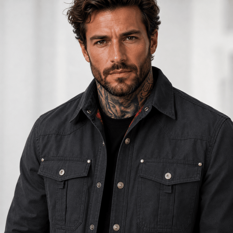 LIAM™ | Flannel Lined Shacket