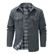 LIAM™ | Flannel Lined Shacket