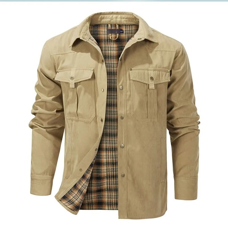 LIAM™ | Flannel Lined Shacket