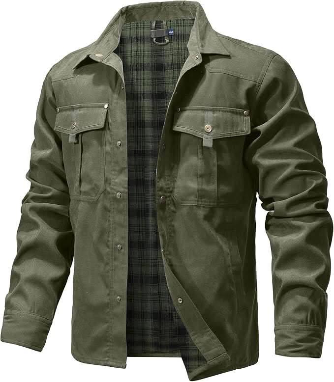 LIAM™ | Flannel Lined Shacket