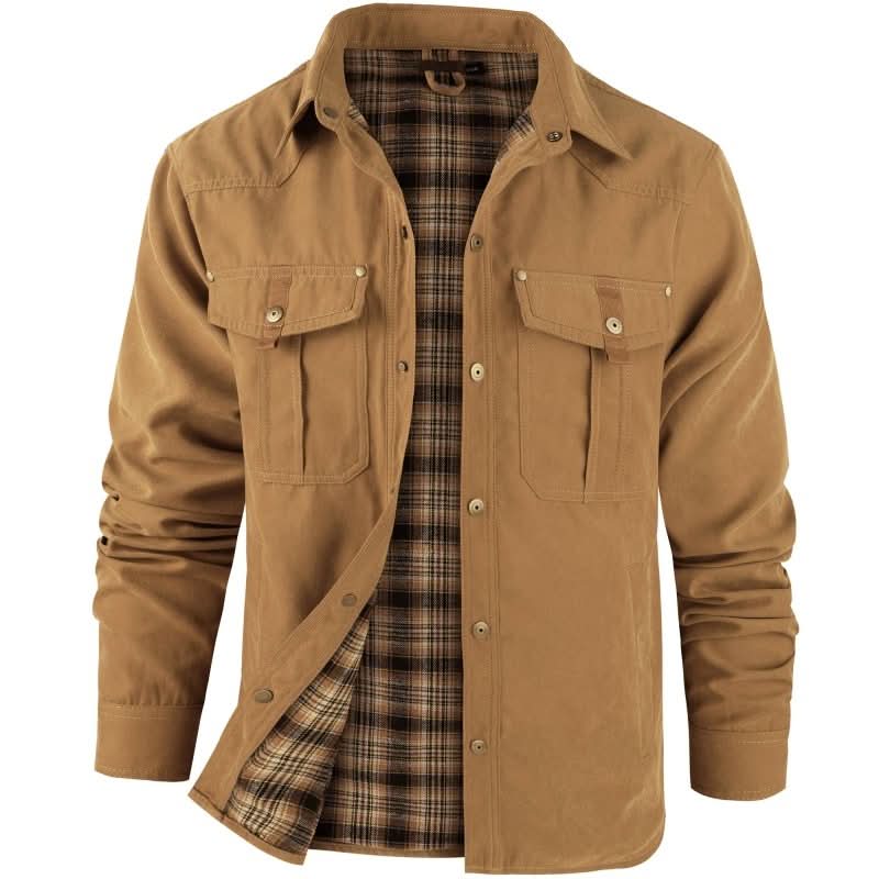 LIAM™ | Flannel Lined Shacket