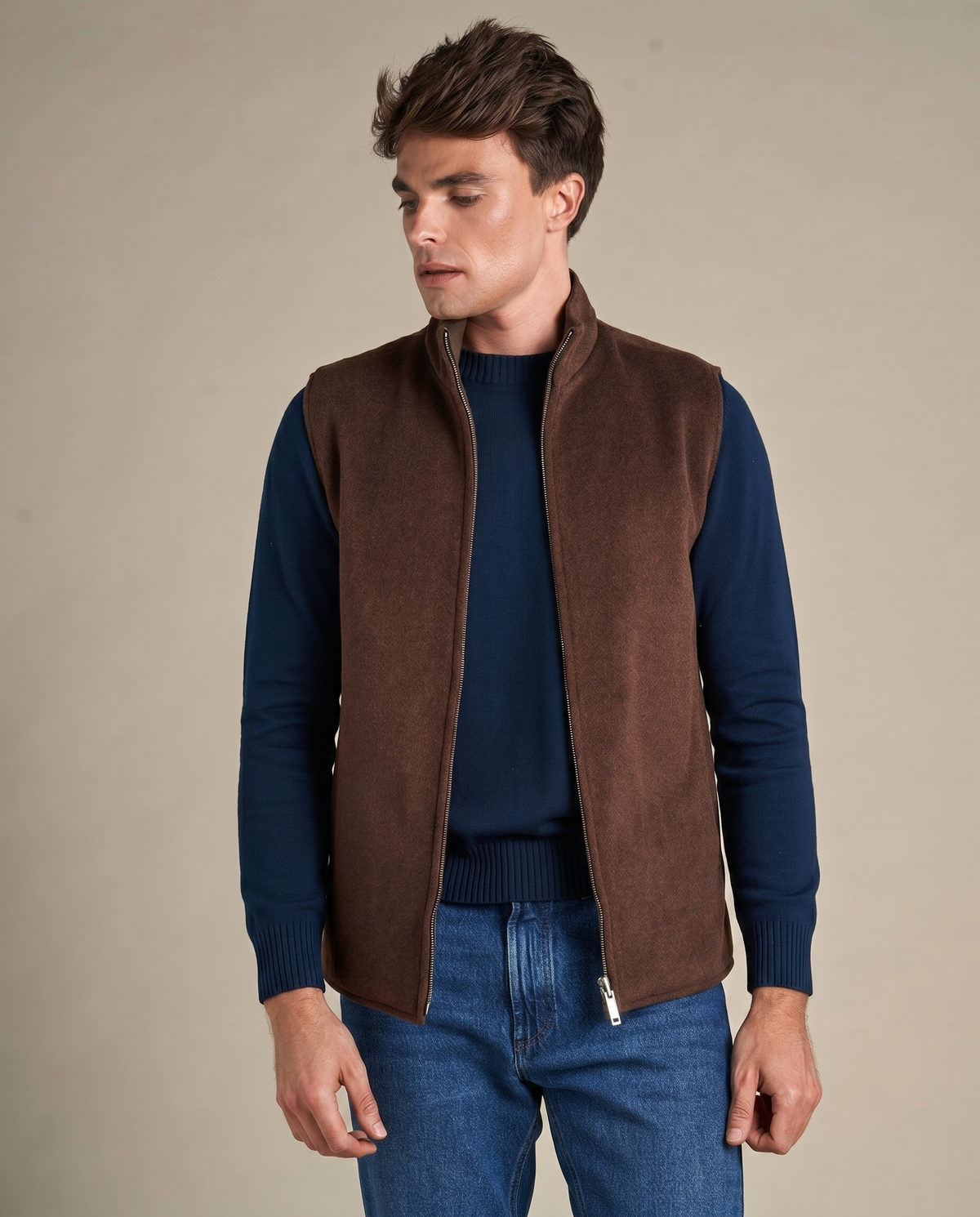 LIAM™ | Reversible Wool Vest