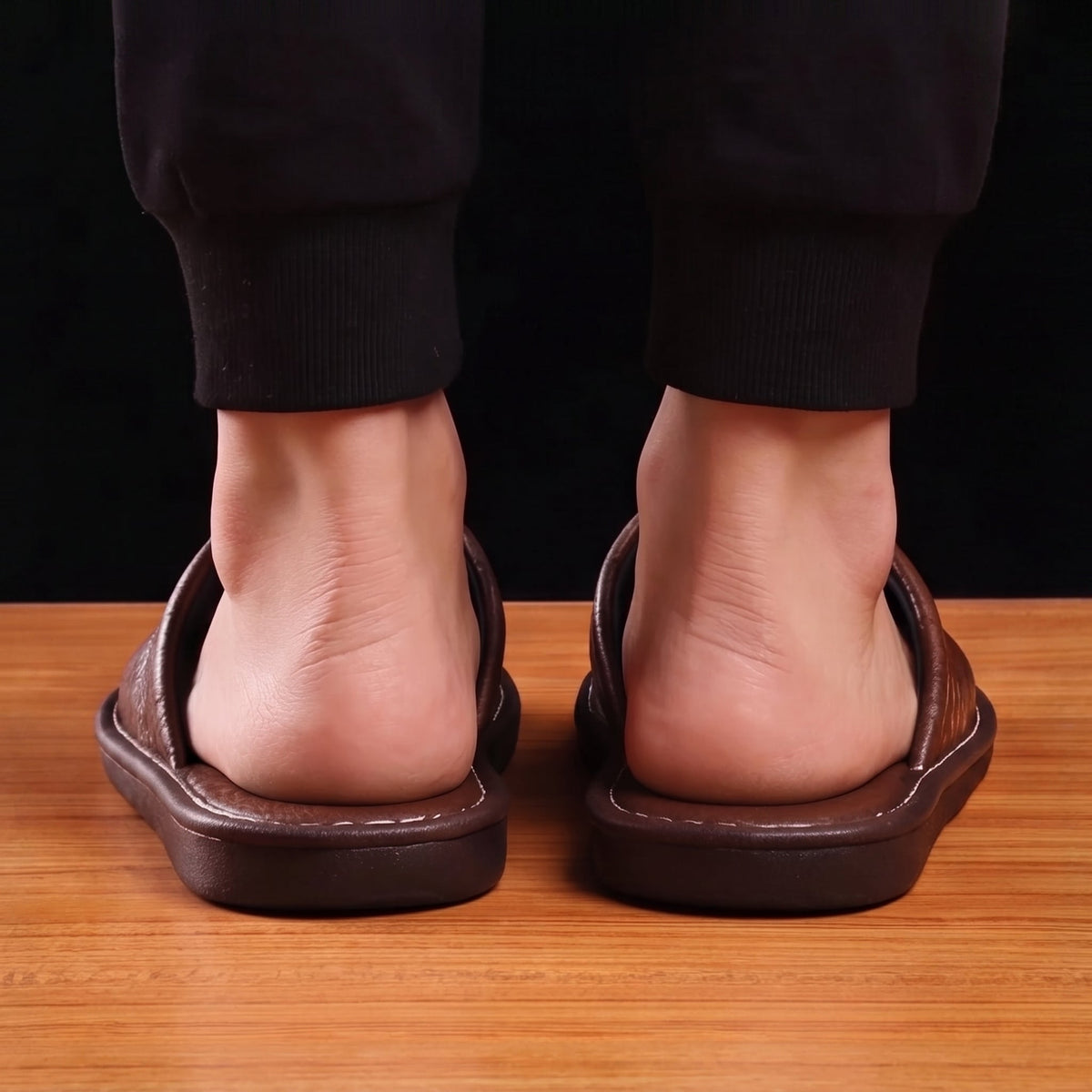 LIAM™ | Men's Leather Slippers